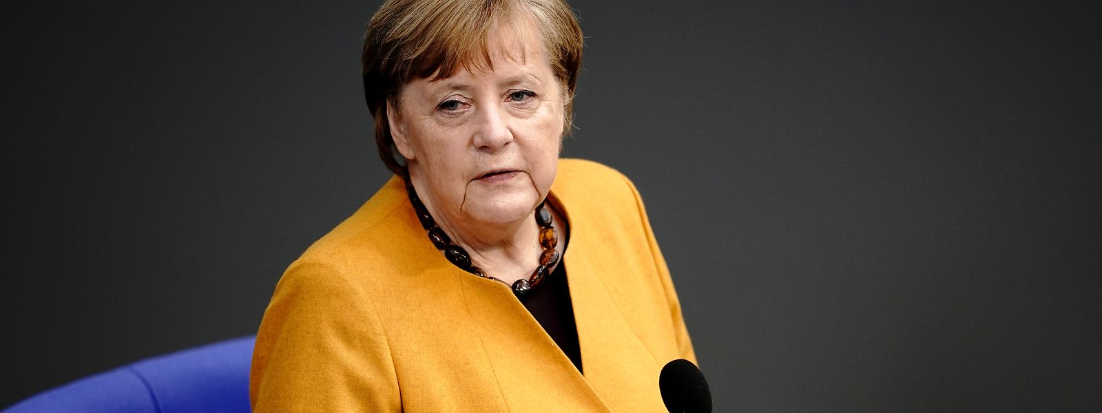 Bundeskanzlerin Angela Merkel (CDU) beantwortet im Bundestag bei der Regierungsbefragung die Fragen der Bundestagsabgeordneten.