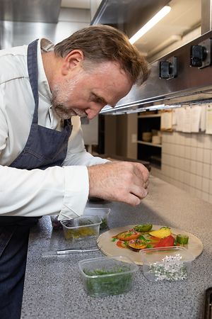 Lifestyle.Cyril Molard - sommerliche Gerichte.Ma Langue sourit. Foto: Gerry Huberty/Luxemburger Wort