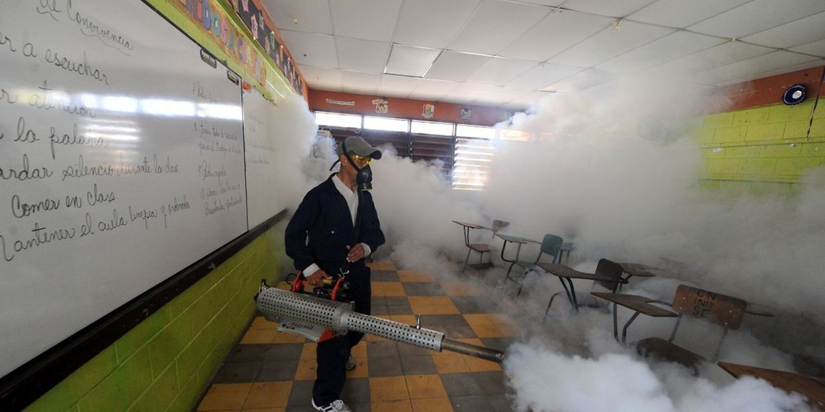 In Honduras versucht man den Moskito mit Gift zu bekämpfen.