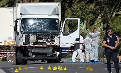 Das Tatfahrzeug des Terroranschlags im Sommer 2016.