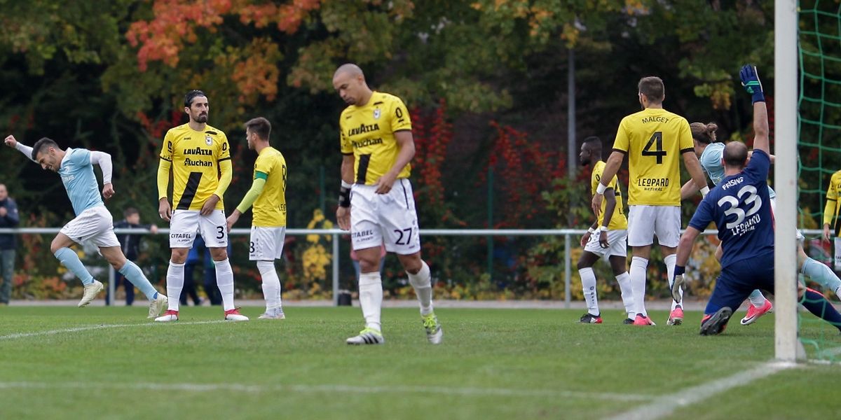 Le Racing de Dan Da Mota a rapidement ouvert le score face au F91.