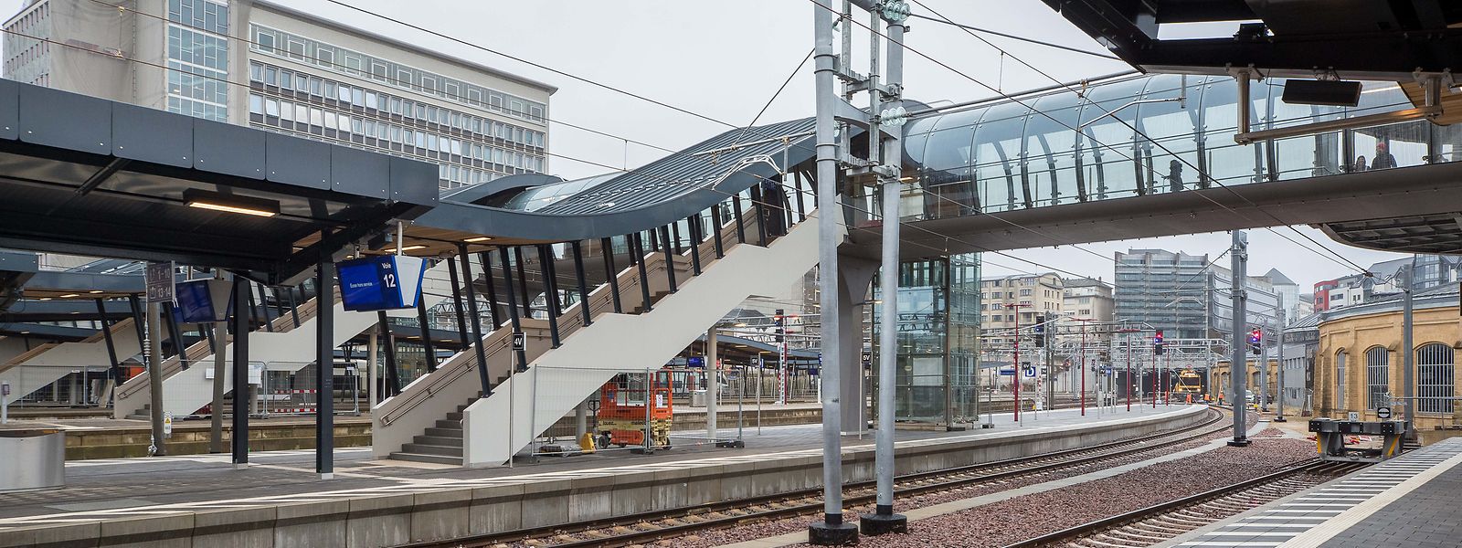 Der Ausbau und die Modernisierung des Bahnhofs Luxemburg-Stadt kostete 171 Millionen Euro.