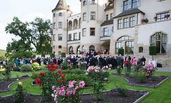 Réception,Garden Party en présence de LLAARR au Chateau Colmar Berg. Foto.Gerry Huberty