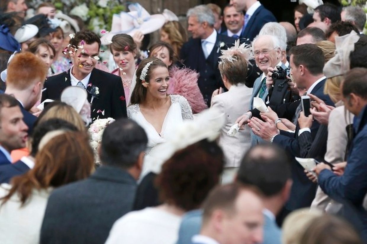 Hochzeit In Schottland Andy Murray Heiratet Seine Jugendliebe