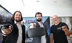 Wirtschaft, Kirchberg, 2nd Mobility & Logistics Startups German - Luxembourg Matchmaking Event , FIRIS, François SCHERER, Antoine RIGITANO, Nicolas VANDAMME Foto: Anouk Antony/Luxemburger Wort