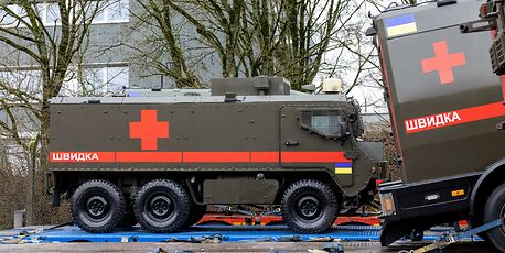 Luxembourg sends 14 armoured ambulances to Ukraine - Vimarsana News