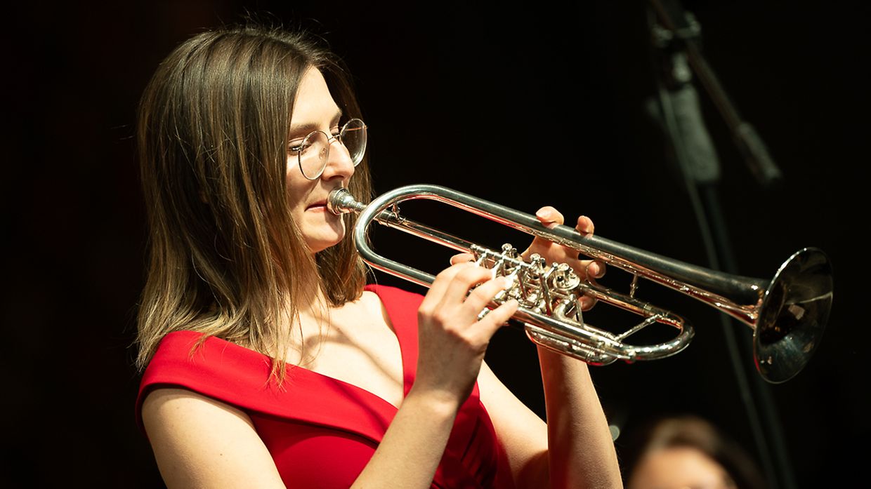 Brass Band du Conservatoire Esch Alzette ( Soliste: SELINA OTT ) trompette