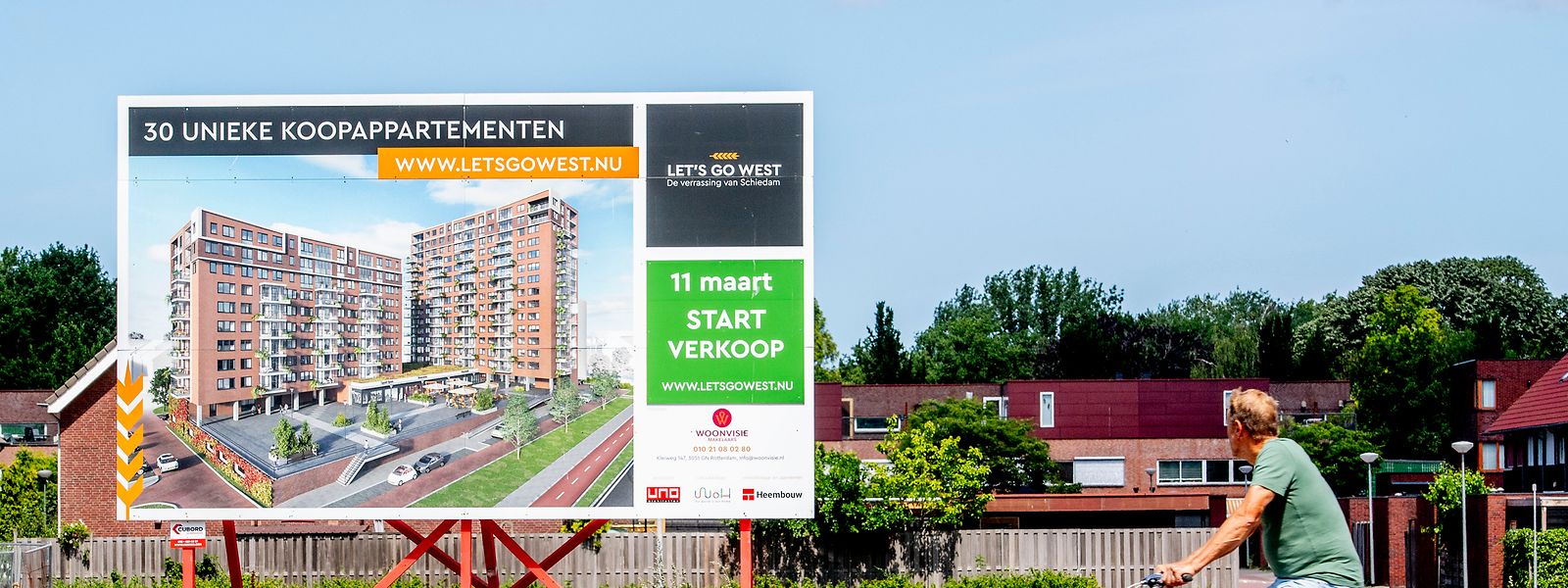Die Preise auf dem niederländischen Wohnungsmarkt sind in letzter Zeit explodiert. 