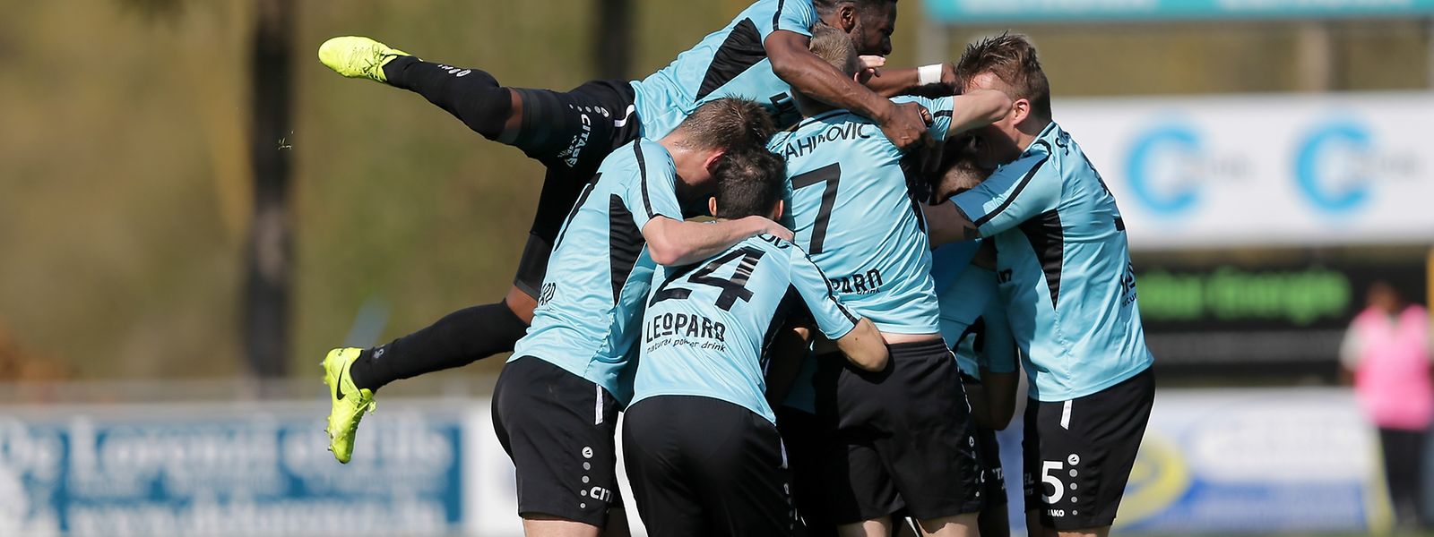 O F91 festeja mais uma vitória