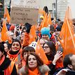 La marche organisée par l'Orange Week en 2019 avait mobilisé plusieurs centaines de personnes, dont de nombreux élus.