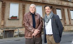 25.10. Esch/ Alzette / Hiehl / Grousst Haus /  Raymond Peruzzi u. Marco Turci (vlnr) Foto:Guy Jallay