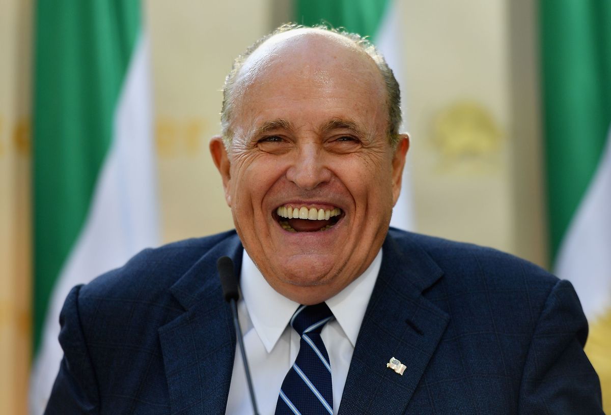 Rudy Giuliani - der nicht ganz unumstrittene Ex-Bürgermeister von New York ist der Anwalt des Präsidenten. 