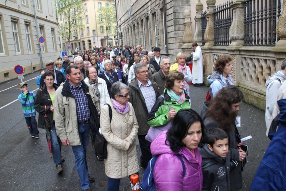 Messe für die Pfarrverbände Hesperingen, Bettemburg-Huncheringen, Roeserbann und Frisingen. 