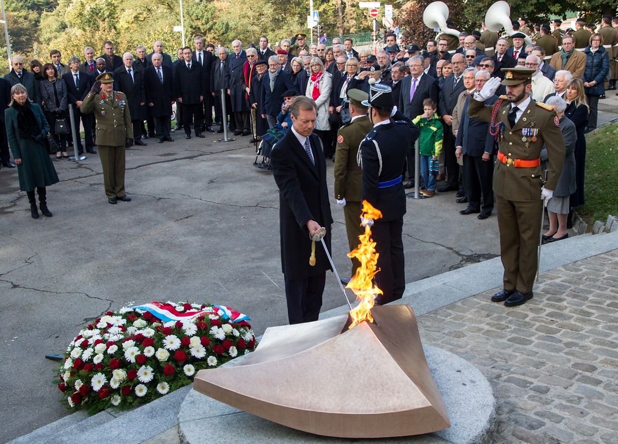 Die "Journée de la commémoration nationale" fand am Sonntag statt.
