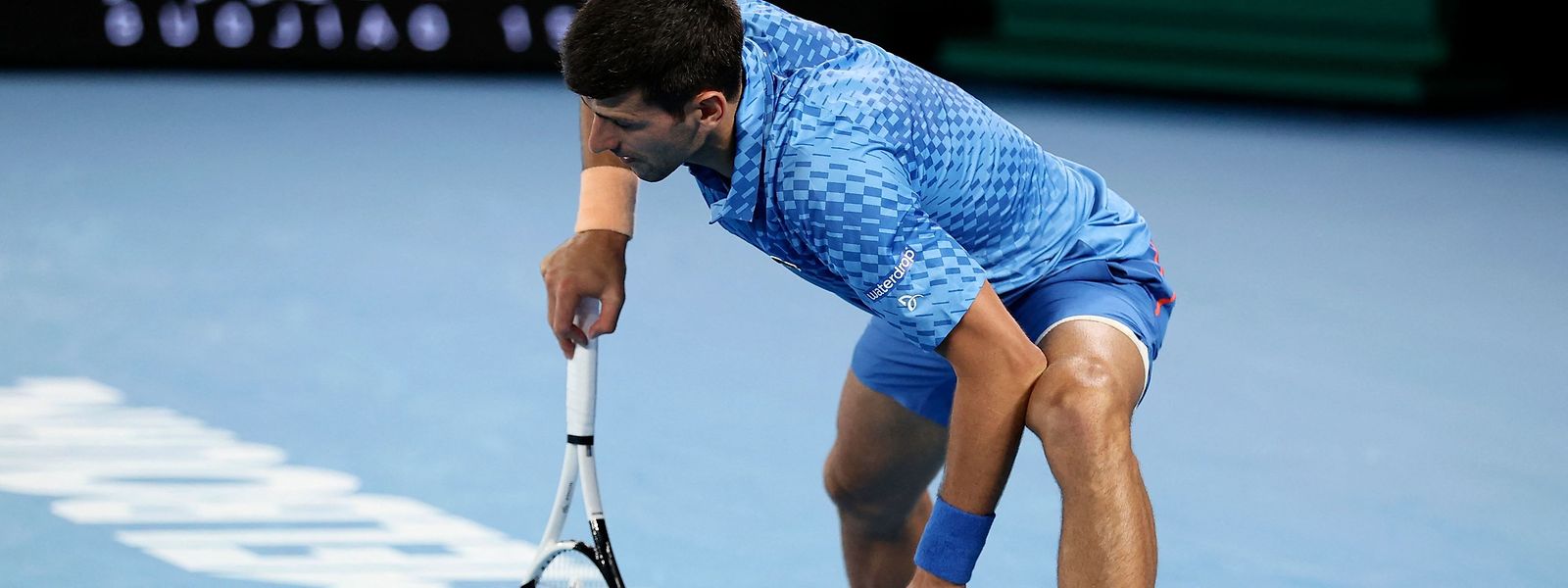 Novak Djokovic musste sich immer wieder behandeln lassen.