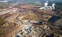 Lokales,Déponie Crassier Differdange, Arbed,Arcelor. Foto: Gerry Huberty/Luxemburger Wort