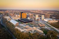 Coronavirus - Leere Plätze - Luxemburg - Lost City - Drone  - Plateau du Kirchberg -   Foto: Pierre Matgé/Luxemburger Wort