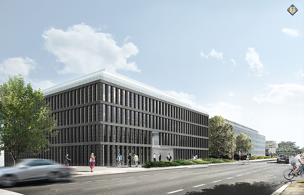 Der Vorschlag: Das Gebäude "Moonlight" an der Route d'Arlon.