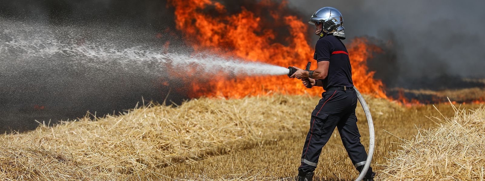 Rien qu'en juillet 2019, les pompiers luxembourgeois sont intervenus sur 67 feux de végétation.