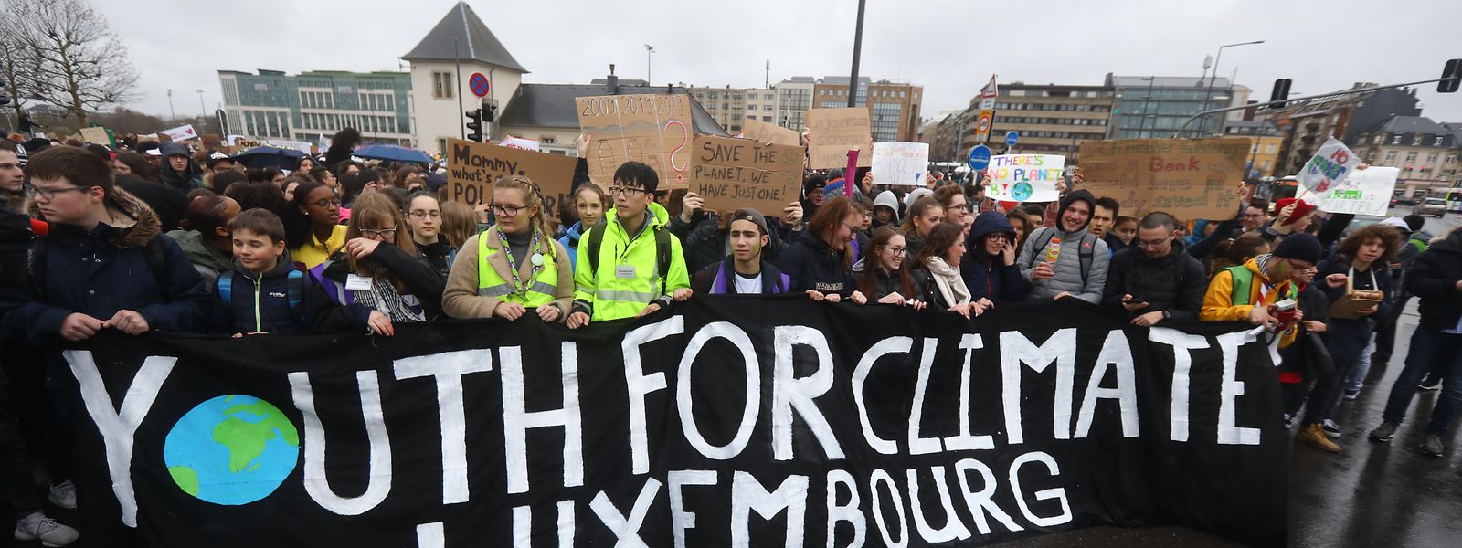 Youth for Climate luden auf Facebook zum nächsten Protest in Luxemburg-Sadt auf.