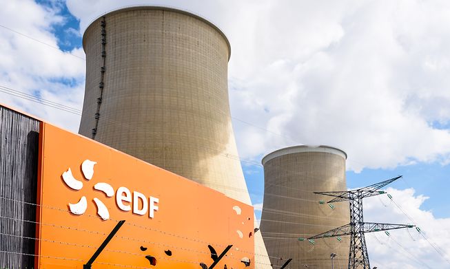 Nogent-sur-Sein EDF nuclear power centre in France