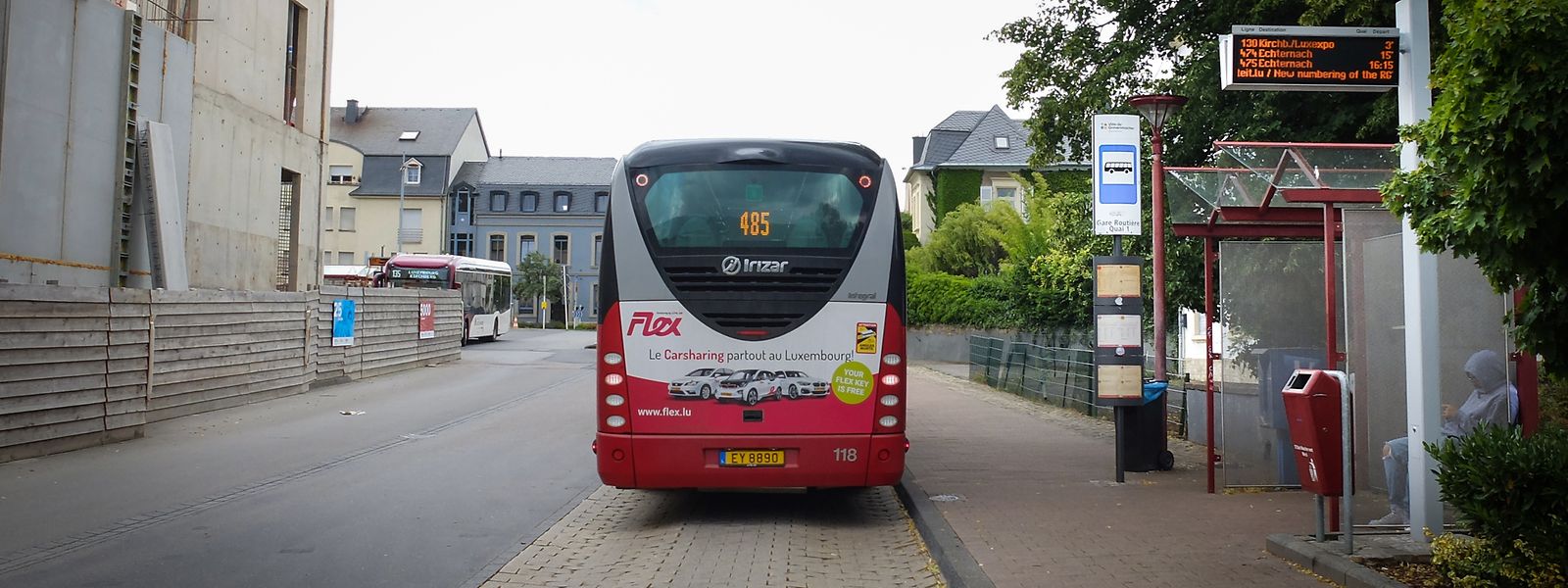 Die Gemeinde Grevenmacher plant, an der Bushaltestelle am Kulturzentrum eine sanitäre Anlage für Busfahrer zu installieren.