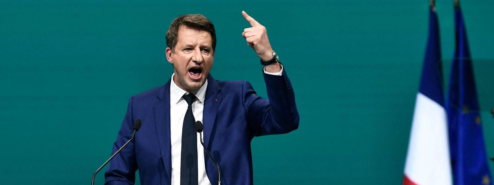 Au Zenith de Paris, Yannick Jadot a attaqué Emmanuel Macron qui «n'a eu de cesse de souffler sur les braises de la division» et d'afficher son «mépris» des plus faibles.