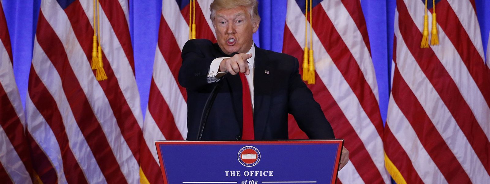 "Pressekonferenzen sind eine Menge Arbeit" - Donald Trump will weiter twittern. 