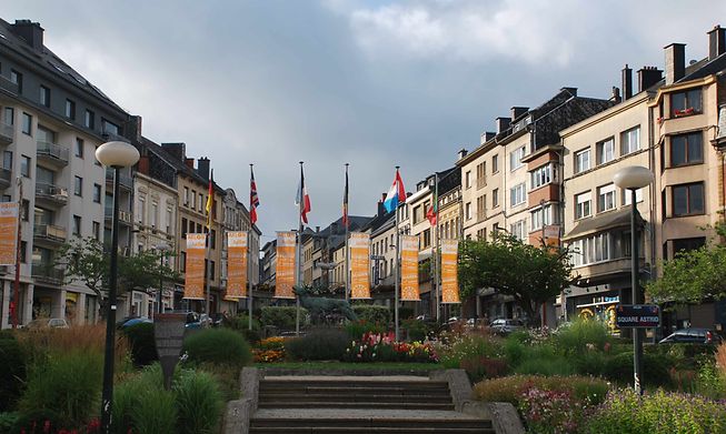 House prices in Arlon, just across the Luxembourg border, rose by 14% last year