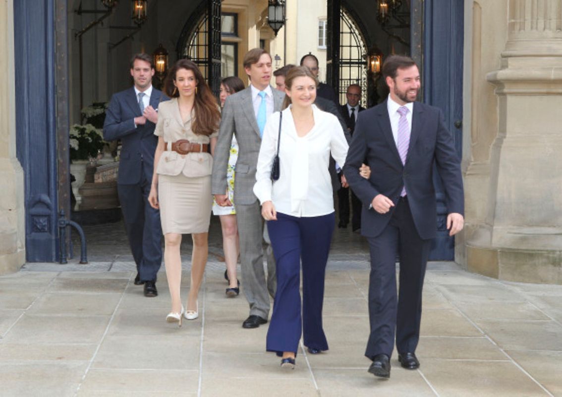  Auch die großherzogliche Familie hat gewählt.