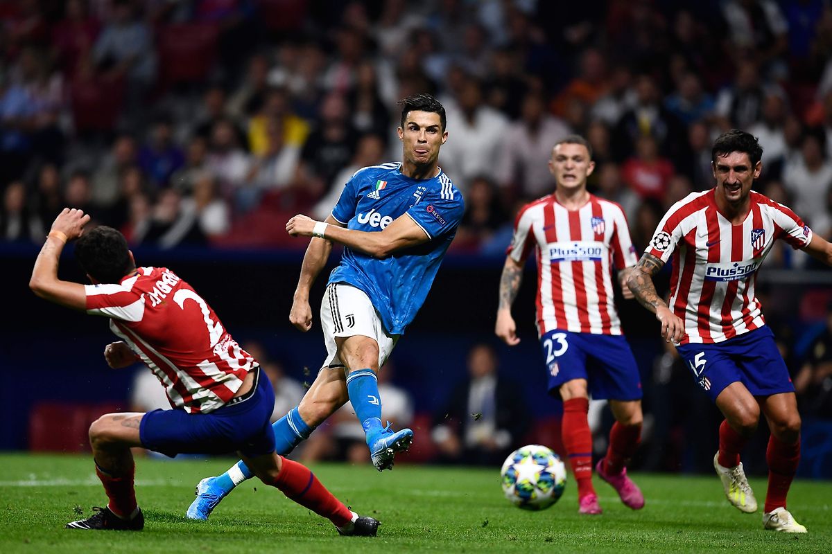Cristiano Ronaldo n'a pas marqué face à l'Atlético, mais ce n'est pas faute d'avoir essayé.