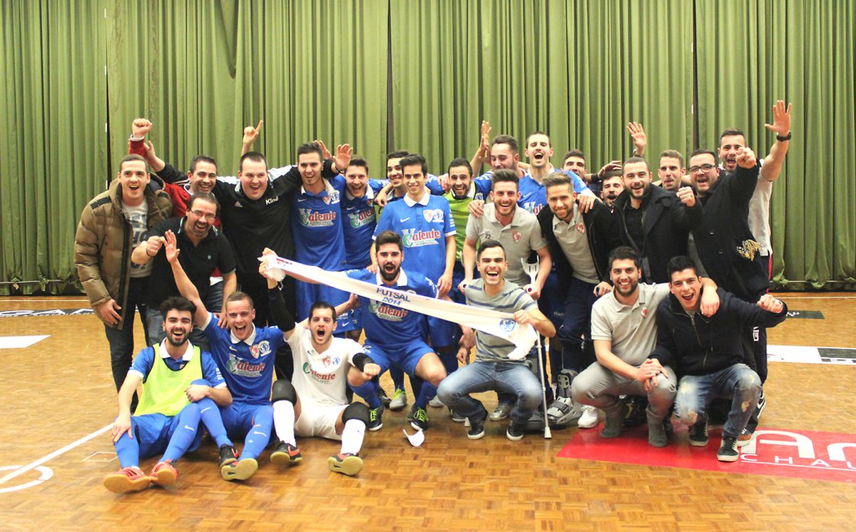 Um grande jogo de futsal