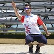 Claudio Contardi hat heute im Pétanque Chancen auf eine zweite Medaille.