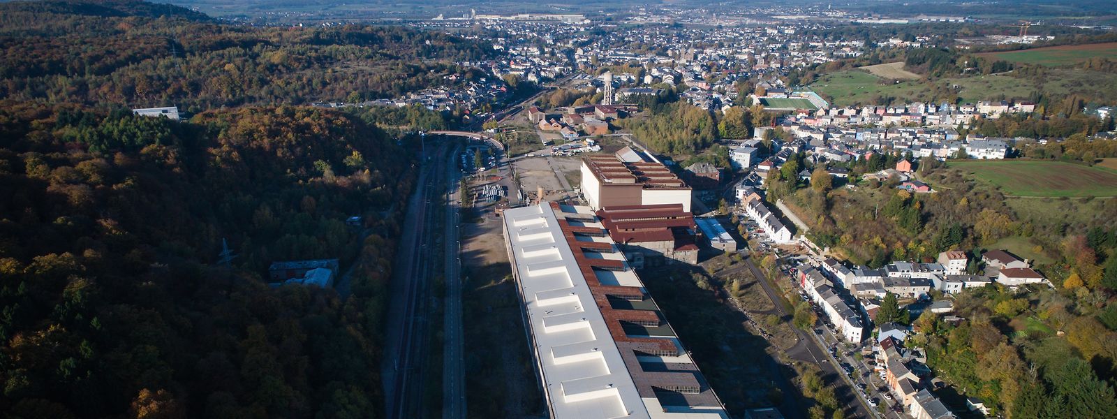 Die Struktur des Walzwerkes soll im neuen Düdelinger Viertel erhalten bleiben. 