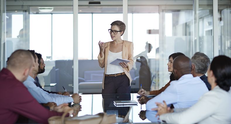 Frauen an der Spitze: In der EU ist nur jede dritte Führungskraft eine Frau.