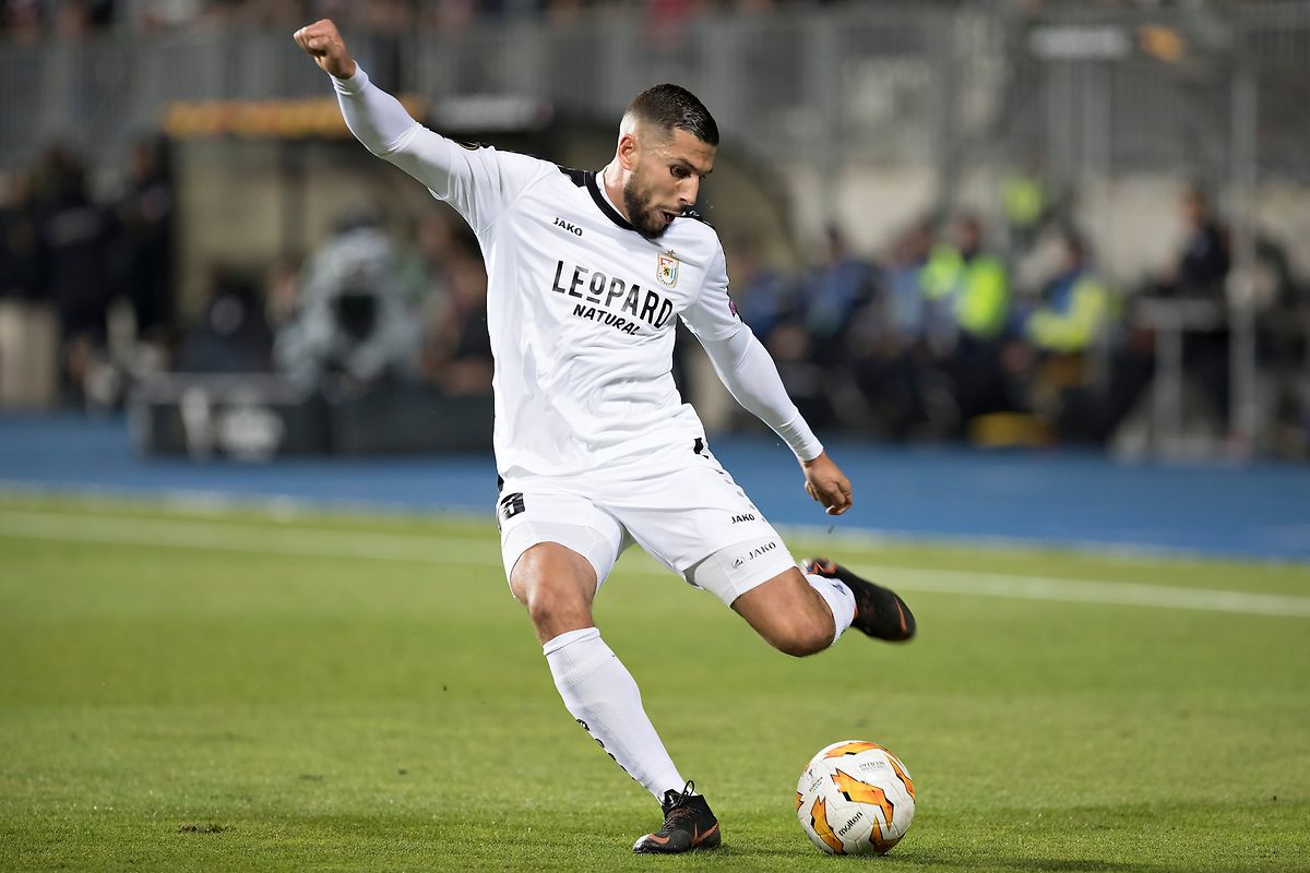 Aniss El Hriti a montré un tempérament offensif sur son flanc gauche, mais n'a guère connu de réussite dans ses entreprises