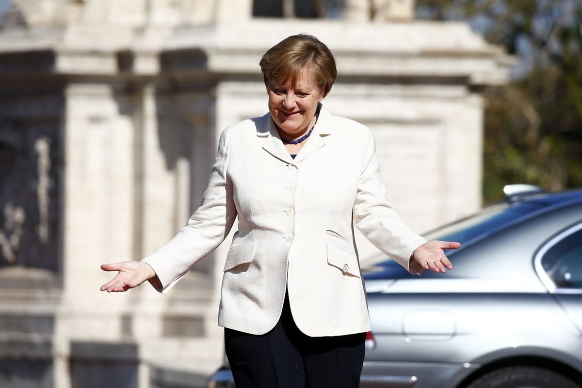 Angela Merkel: „Europa muss eine gemeinsame Lösung finden“.