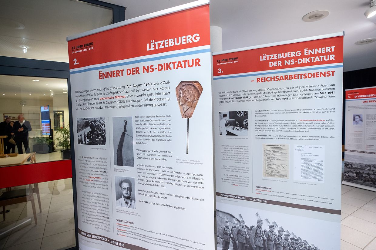 Gedenkfeier und Massaker vu Sonnebuerg / Commune de Petange / Photo: Laurent Blum