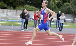 Charel Grethen (800m Maenner) / Leichtathletik, Internationales Meeting CAS / 23.08.2021 / Niederkorn / Foto: Christian Kemp