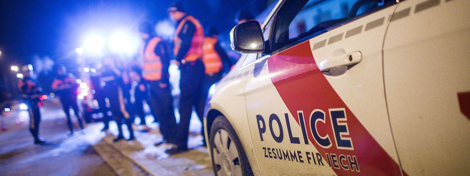 Die Polizei führte in der Nacht zum Donnerstag in mehreren Straßen der Hauptstadt Alkoholkontrollen durch.