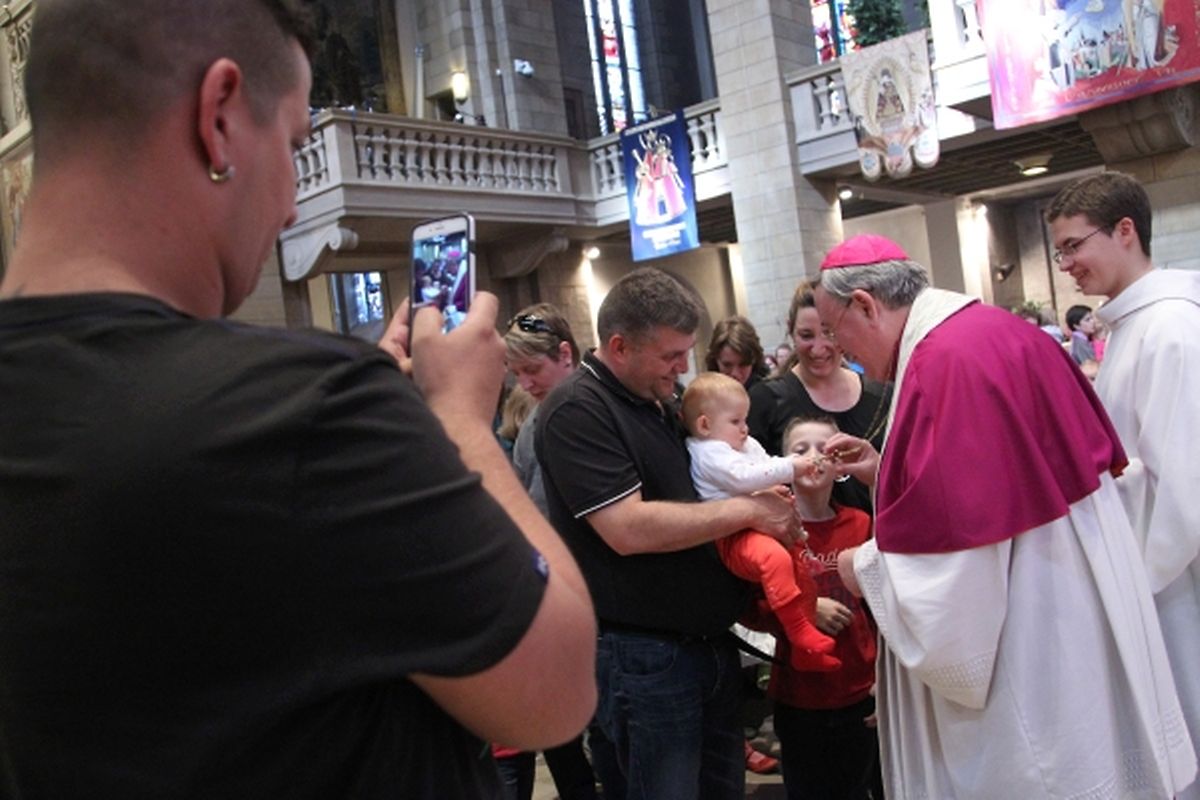 Andacht mit Kleinkindersegnung