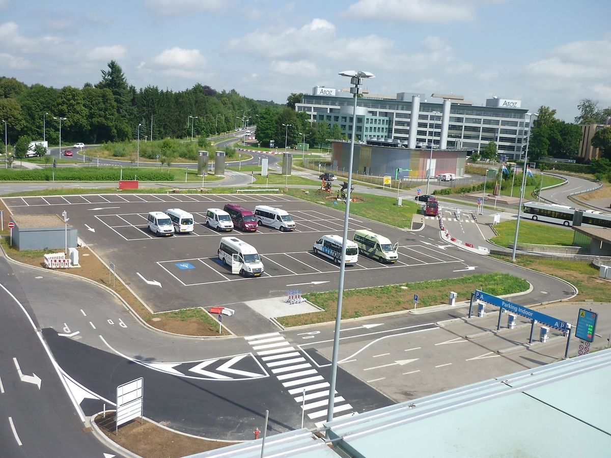 Increased free parking at Luxembourg airport