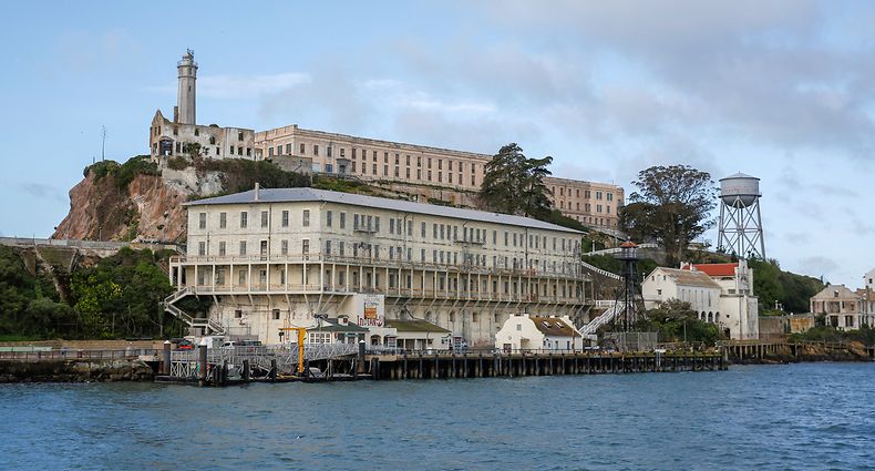 Alcatraz Island and the famous former prison reopens to the public for indoor tours, after being forced to shut down twice over the past year due to the coronavirus pandemic, in San Francisco, California, U.S. March 15, 2021. REUTERS/Brittany Hosea-Small