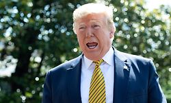US President Donald Trump speaks to the media prior to departing on Marine One from the South Lawn of the White House in Washington, DC, June 22, 2019, as he travels to Camp David, Maryland. - Trump said Iran was ìvery wise ì not to shoot down the manned plane when it downed the drone and ìwe appreciate ì that move. (Photo by SAUL LOEB / AFP)