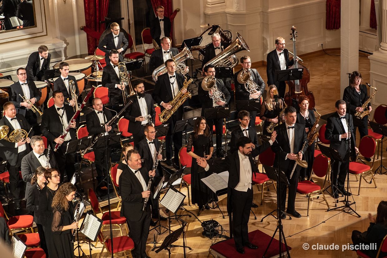 Luxembourg Wind Orchestra  „Concert de Nouvel An 2019“  - Luxembourg - Ville - Cercle Cité - 12/01/2019 - photo: claude piscitelli