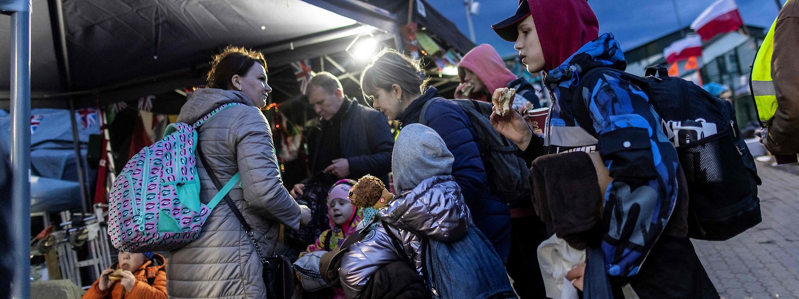 Millionen Menschen, vor allem Frauen und Kinder, haben die Ukraine verlassen.