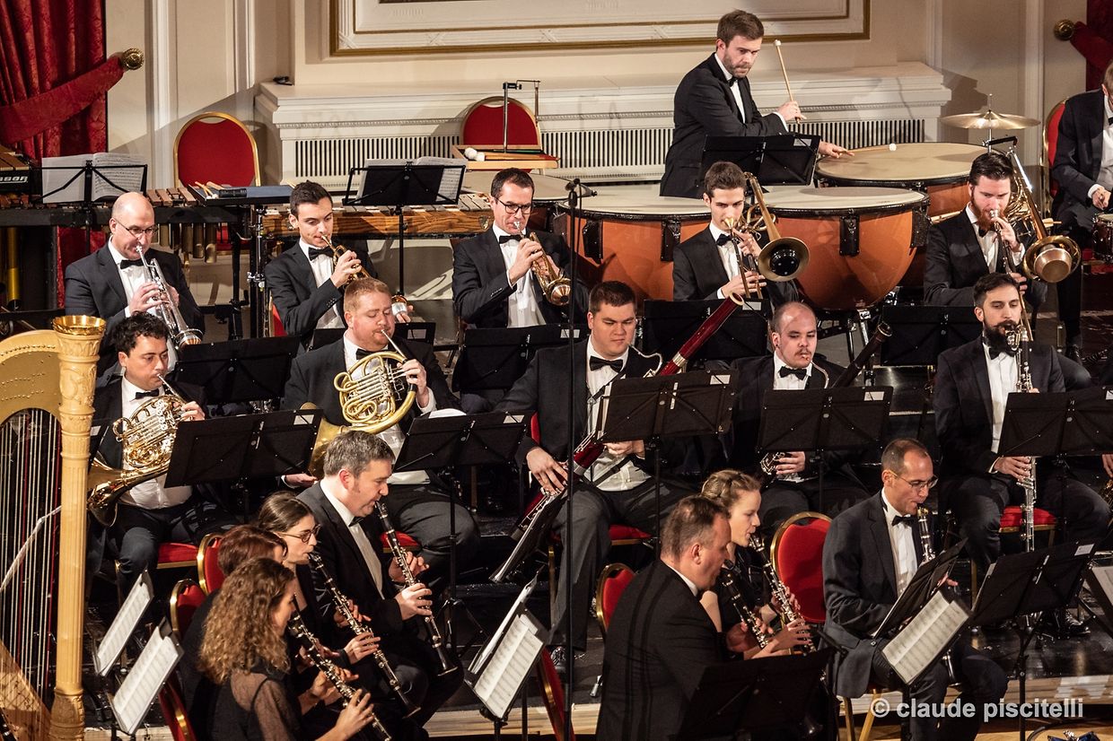 Luxembourg Wind Orchestra  „Concert de Nouvel An 2019“  - Luxembourg - Ville - Cercle Cité - 12/01/2019 - photo: claude piscitelli