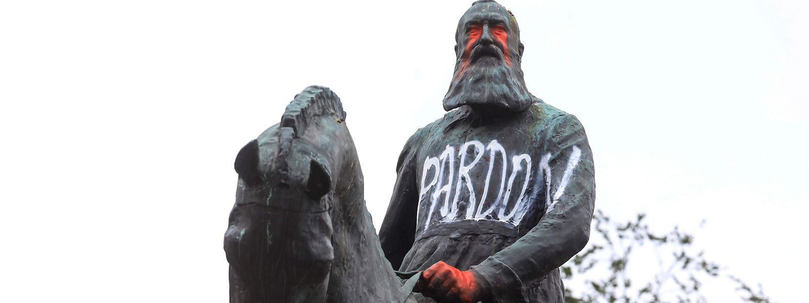Plusieurs statues de Léopold II avaient été déboulonnées et vandalisées en 2020.