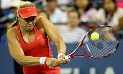 "Mein Knie ist nicht bereit" - Lisicki, hier bei den US Open in New York, beendet die Saison vorzeitig.