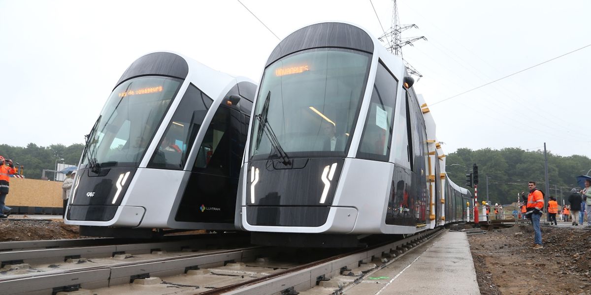 Le tram se dévoile un peu plus au public ce weekend.